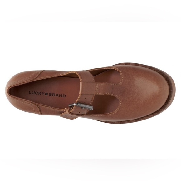 Lucky Brand Ominie Platform Pump Brown - Picture 4 of 8